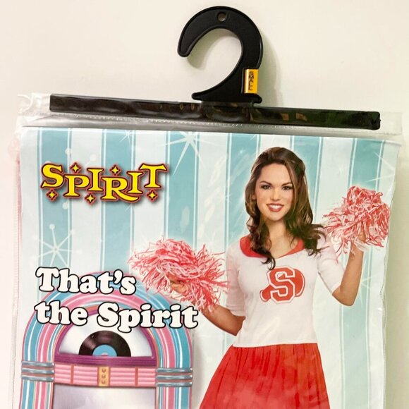 Spirit Thats The Spirit Cheerleader Halloween Costume Adult Size Small 2-6 - Picture 3 of 9